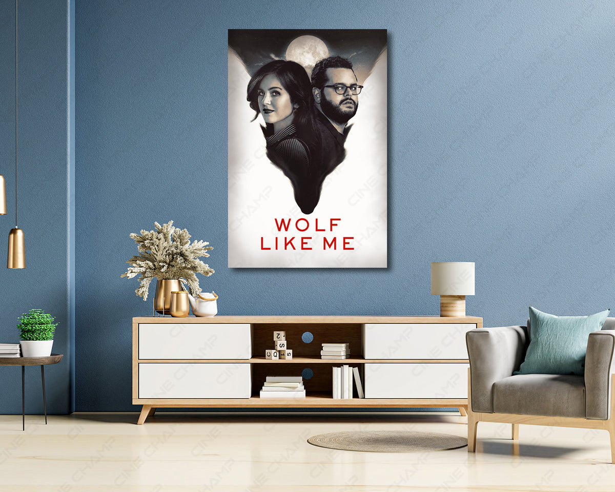 Wolf Like Me TV Series Inspired Canvas Wall Art