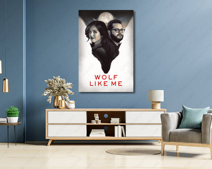 Wolf Like Me TV Series Inspired Canvas Wall Art