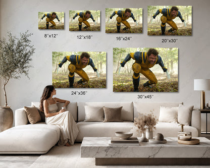 Wolverine Adamantium Claw Wall Art