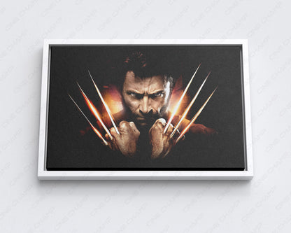 Wolverine Claws Superhero Wall Art