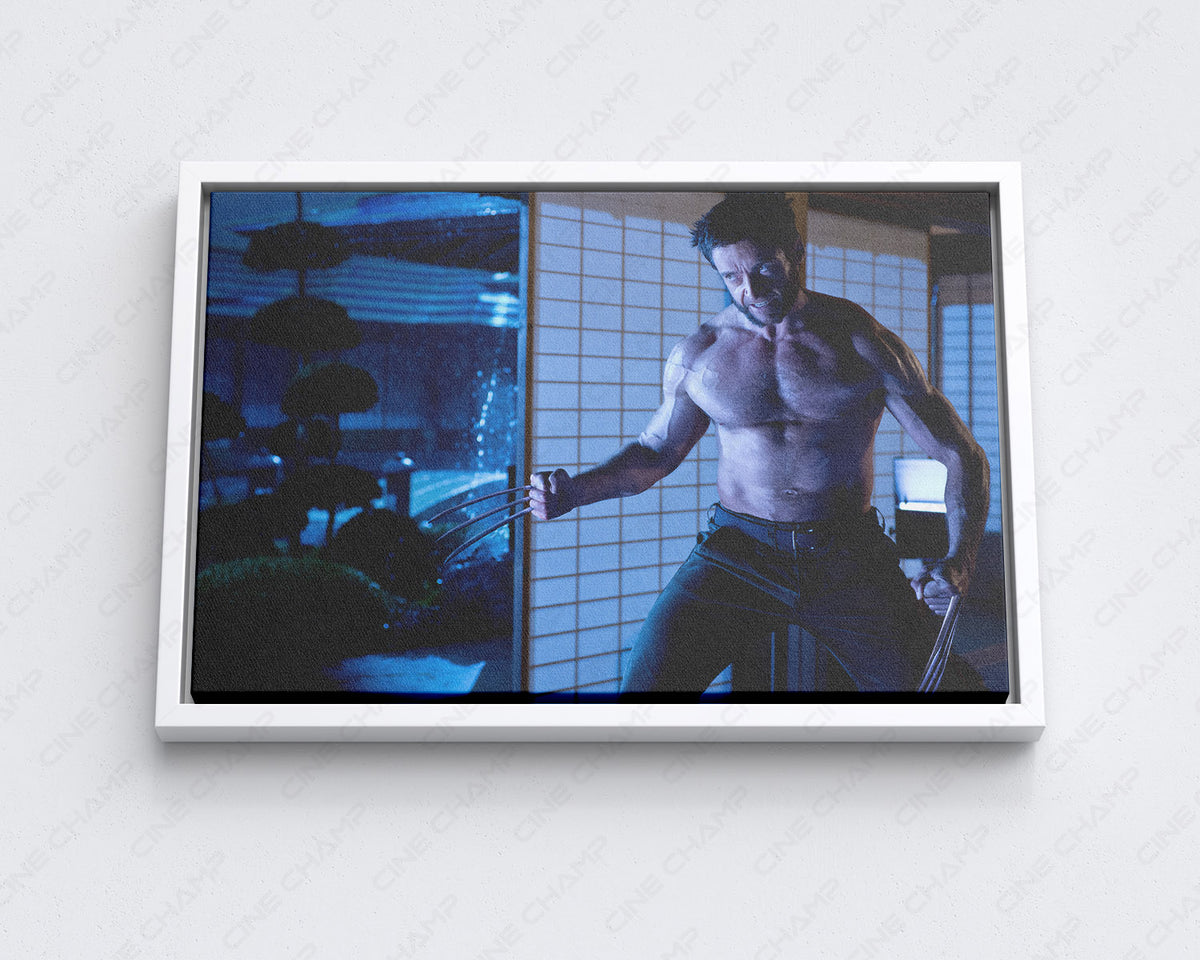 Wolverine canvas for gaming room