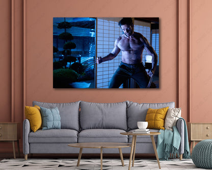 Wolverine superhero canvas print