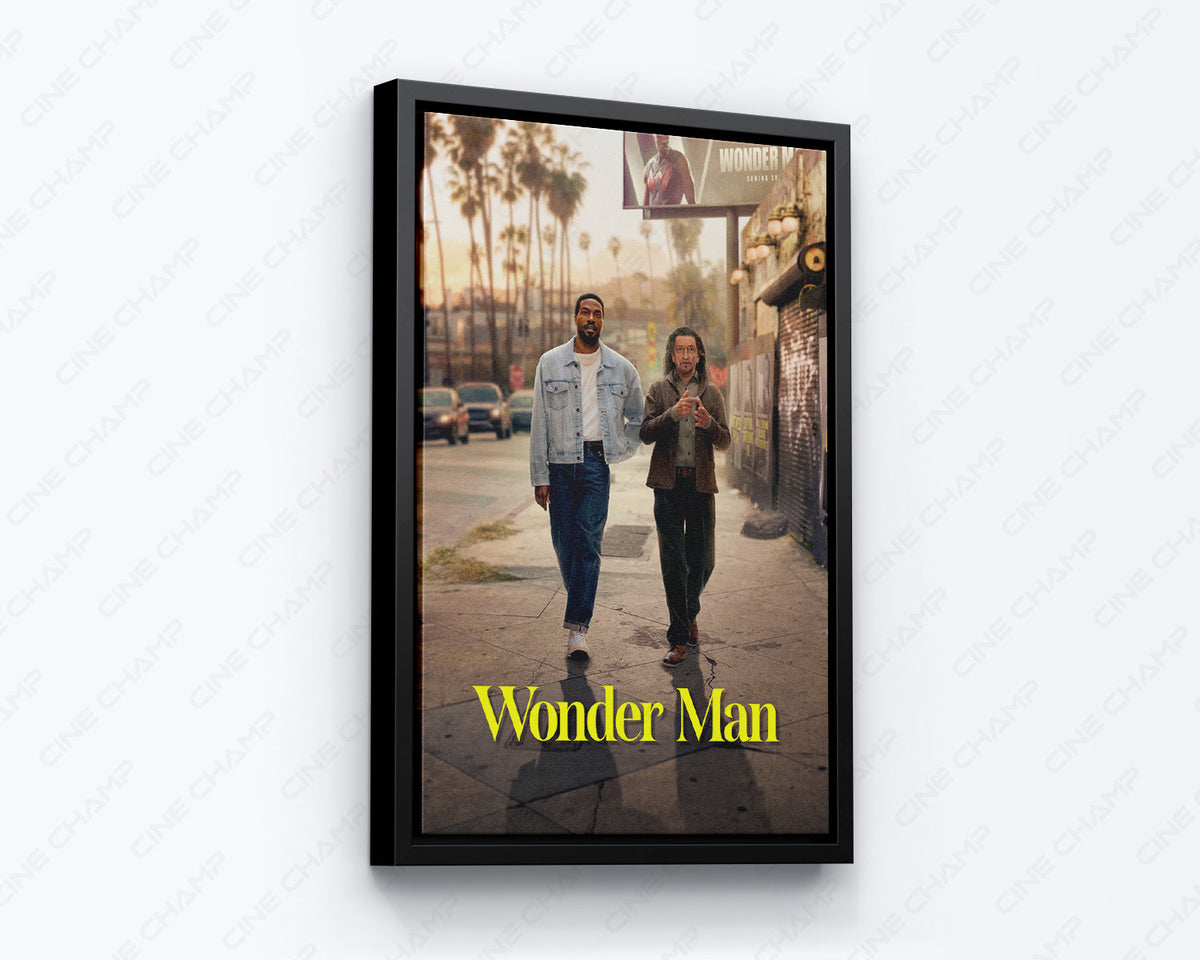 Wonder Man Superhero-Inspired Wall Decor