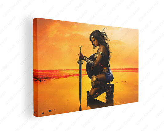 Wonder Woman Canvas Wall Art