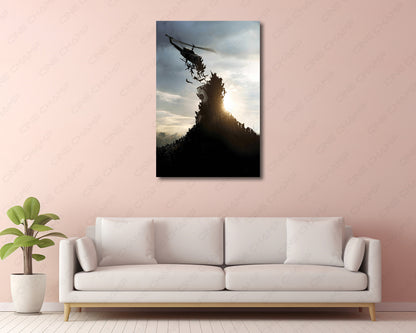 World War Z 2013 Movie Inspired Canvas Wall Decor