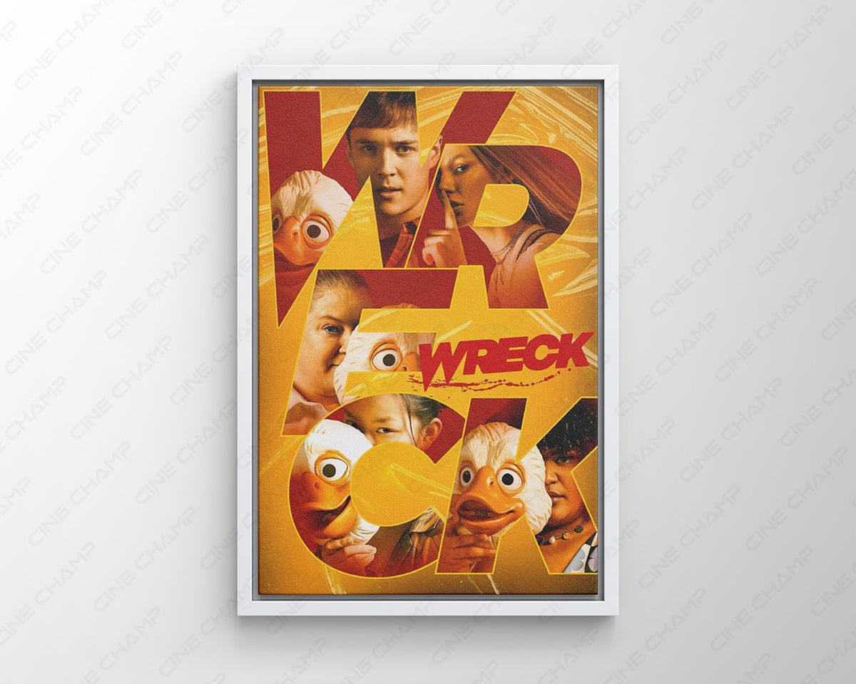 Wreck Thriller Theme Canvas Print for Collectors