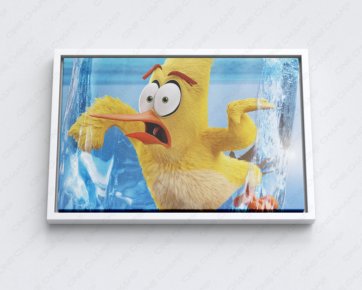 Yellow Angry Birds Movie Wall Decor