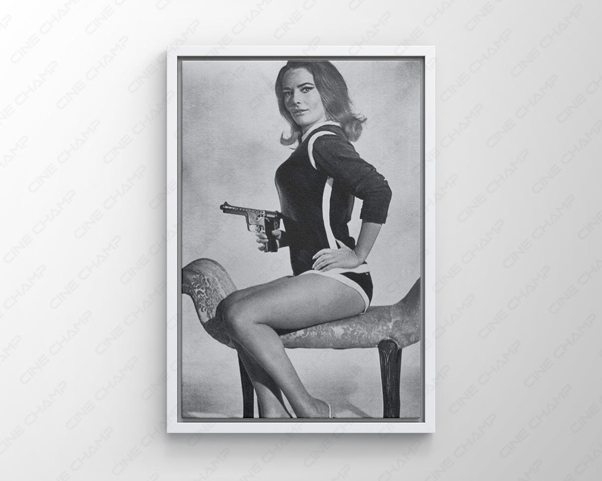 You Only Live Twice Aki Character Canvas Print
