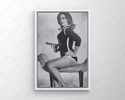You Only Live Twice Aki Character Canvas Print