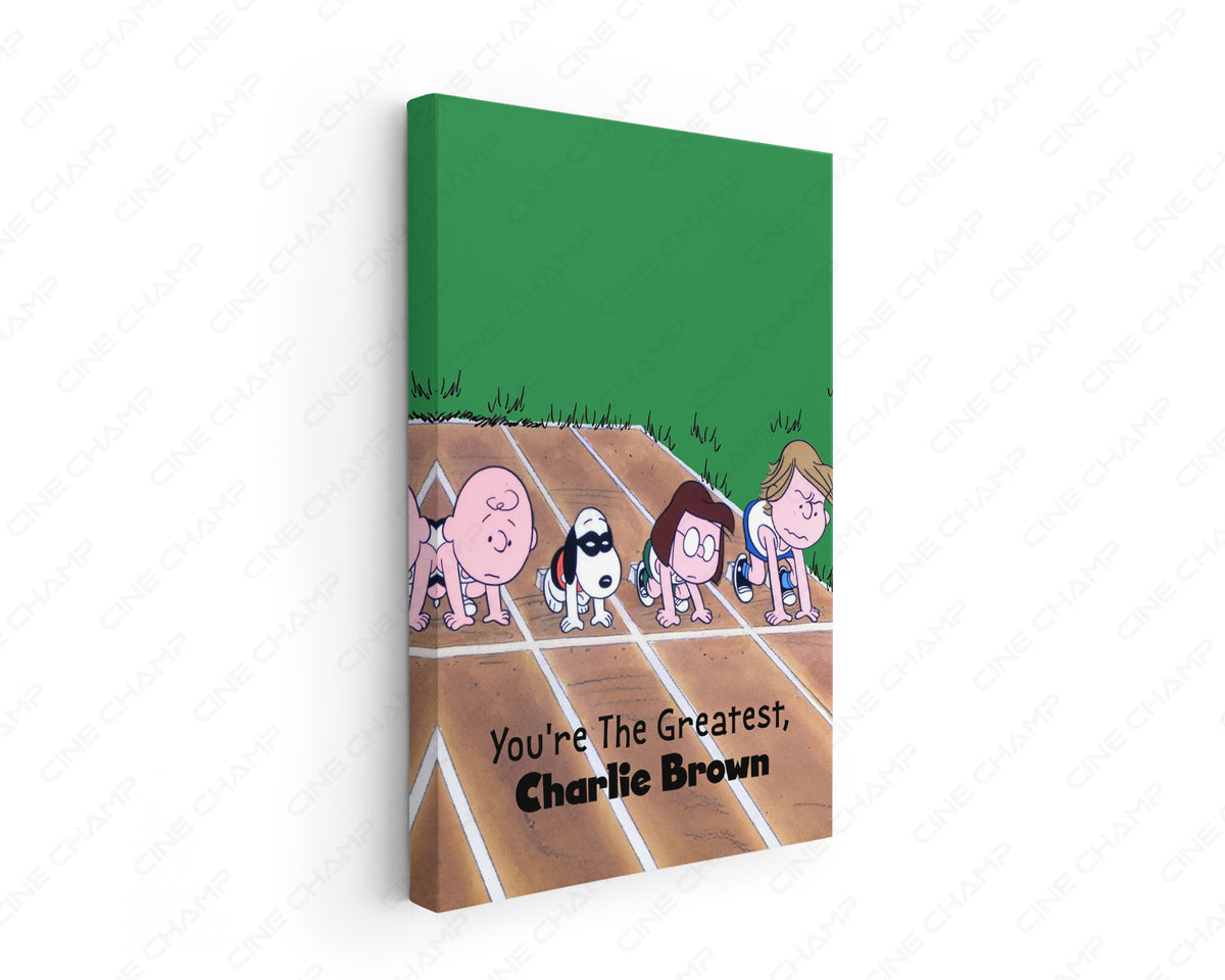 You're the Greatest, Charlie Brown Canvas Wall Art