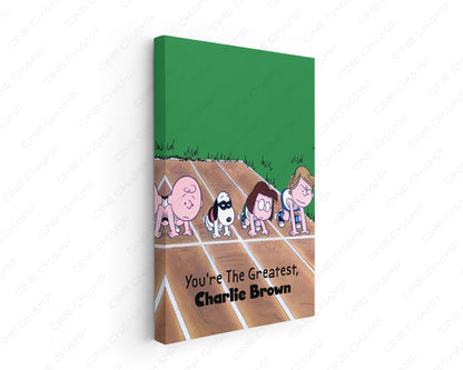 You're the Greatest, Charlie Brown Canvas Wall Art