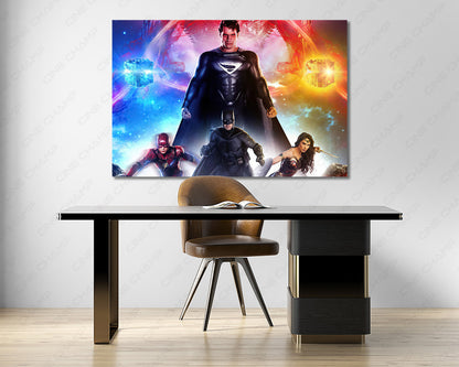 Zack Snyder Justice League Canvas Print