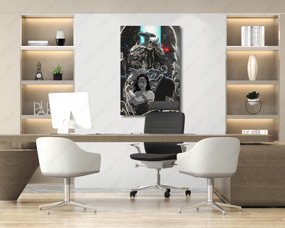 Zack Snyder Justice League DC Extended Universe Canvas Print