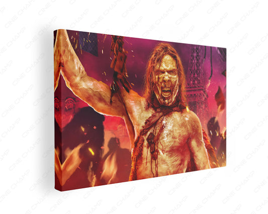 Zeus The King Army of the Dead Canvas Wall Art