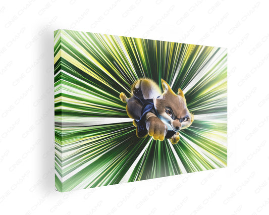 Zhen Kung Fu Panda 4 Canvas Wall Art
