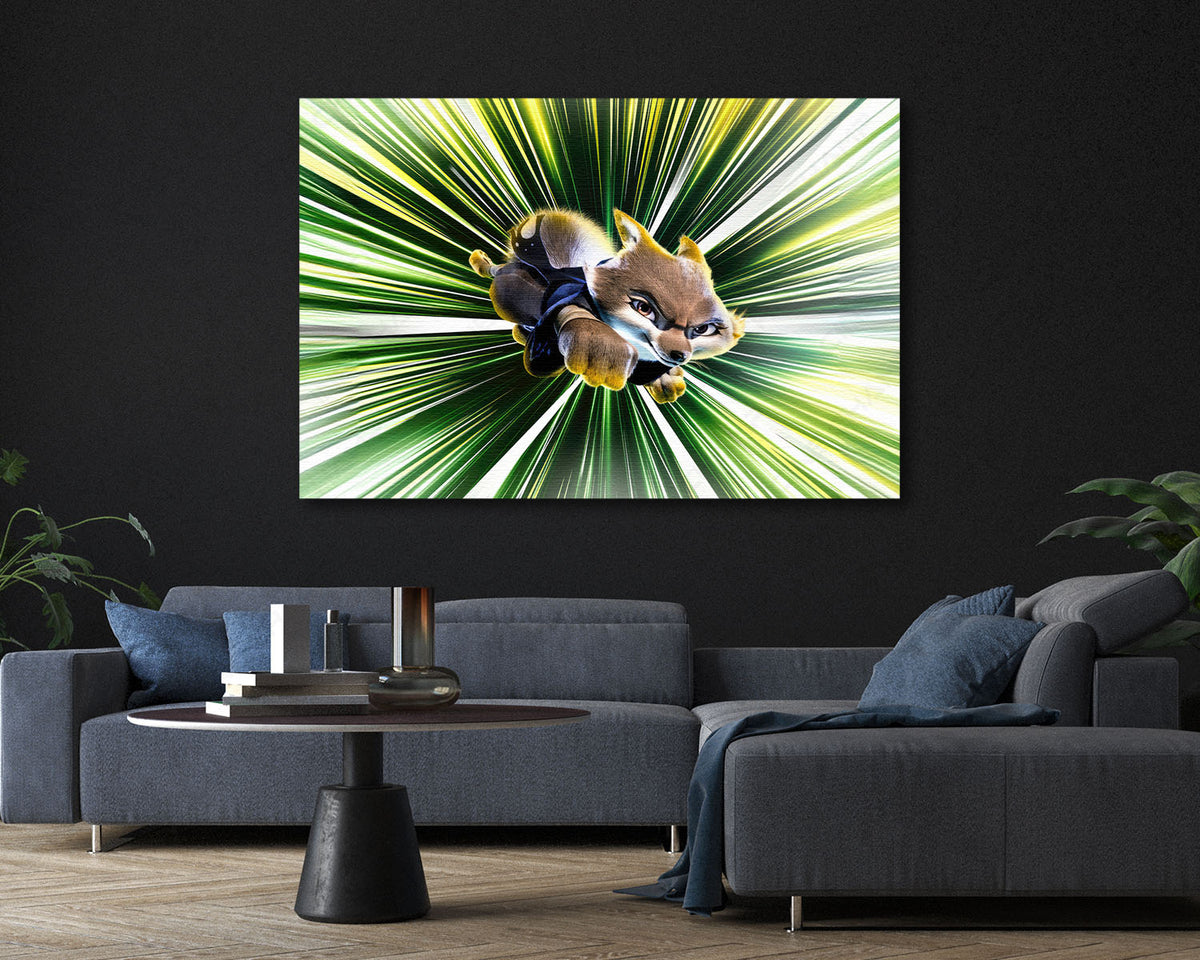 Zhen Kung Fu Panda Canvas Print