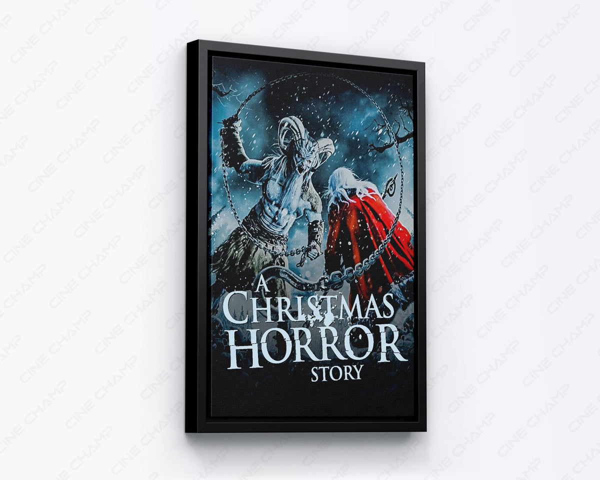Zombie Elf Christmas Horror Wall Art