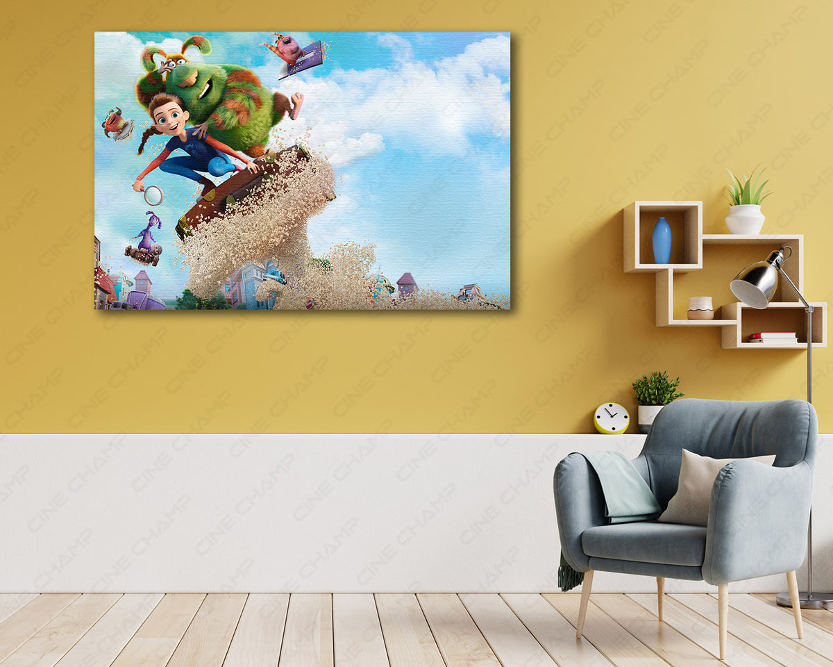 Zootopia Finnick wall art for playroom