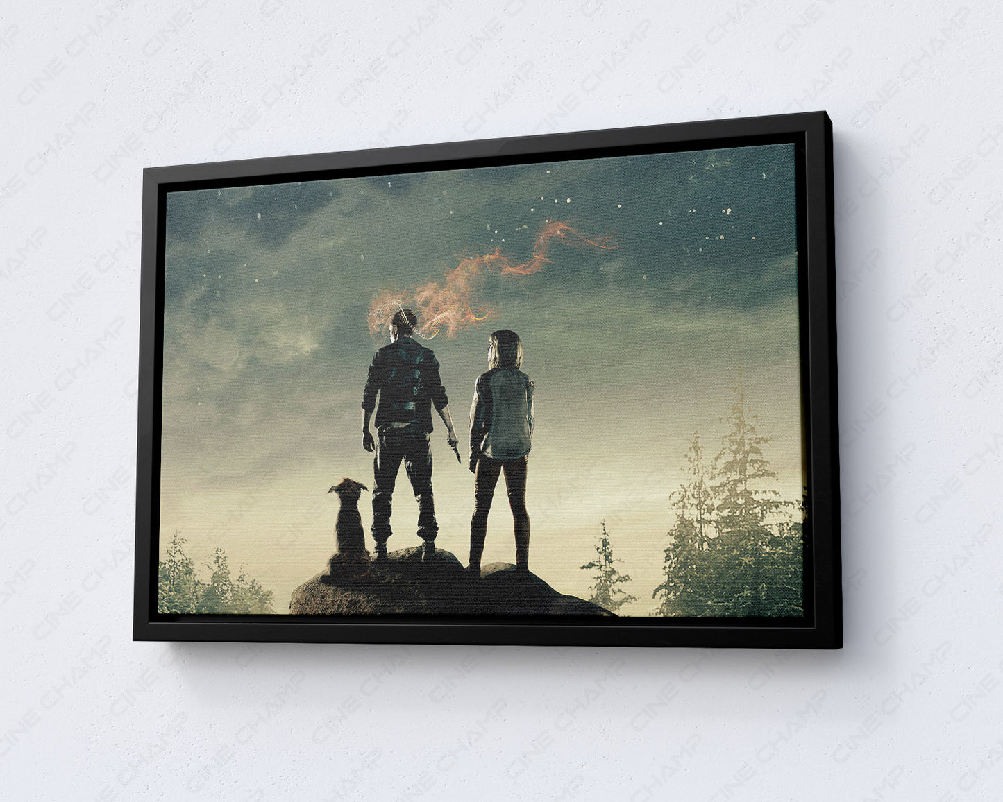 Chaos Walking Canvas Wall Art Sci-Fi Adventure Movie Canvas Print