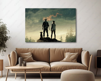 Chaos Walking Canvas Wall Art Sci-Fi Adventure Movie Canvas Print