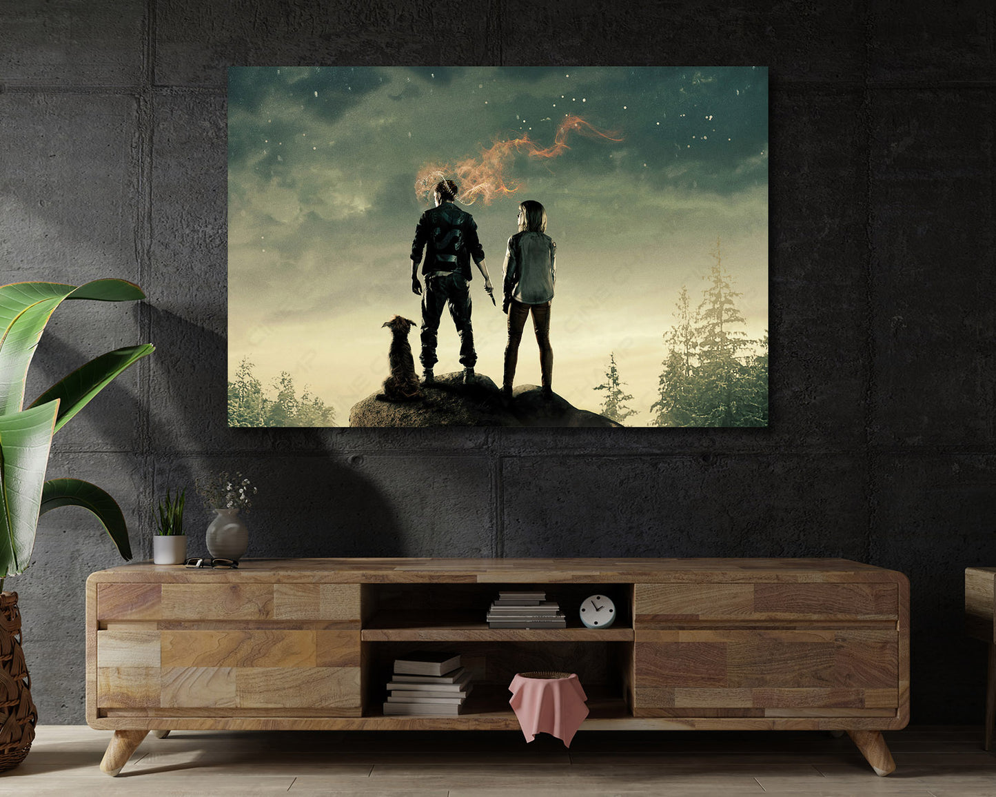 Chaos Walking Canvas Wall Art Sci-Fi Adventure Movie Canvas Print