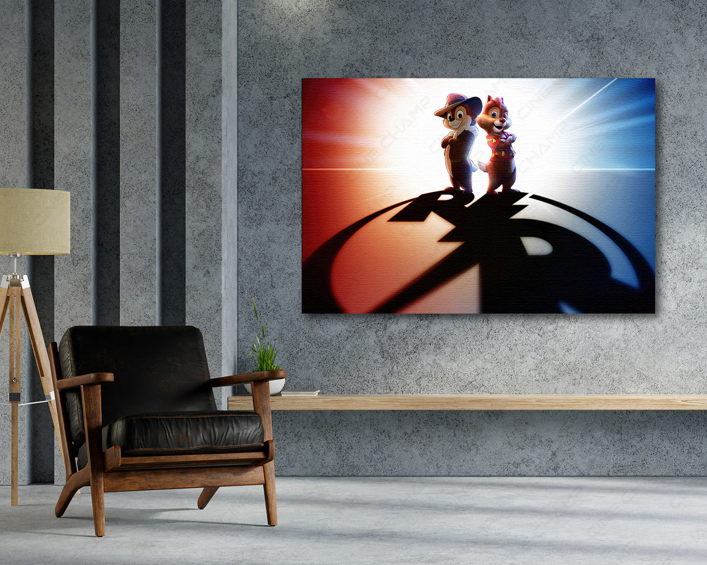 Chip 'n Dale Rescue Rangers Canvas Print