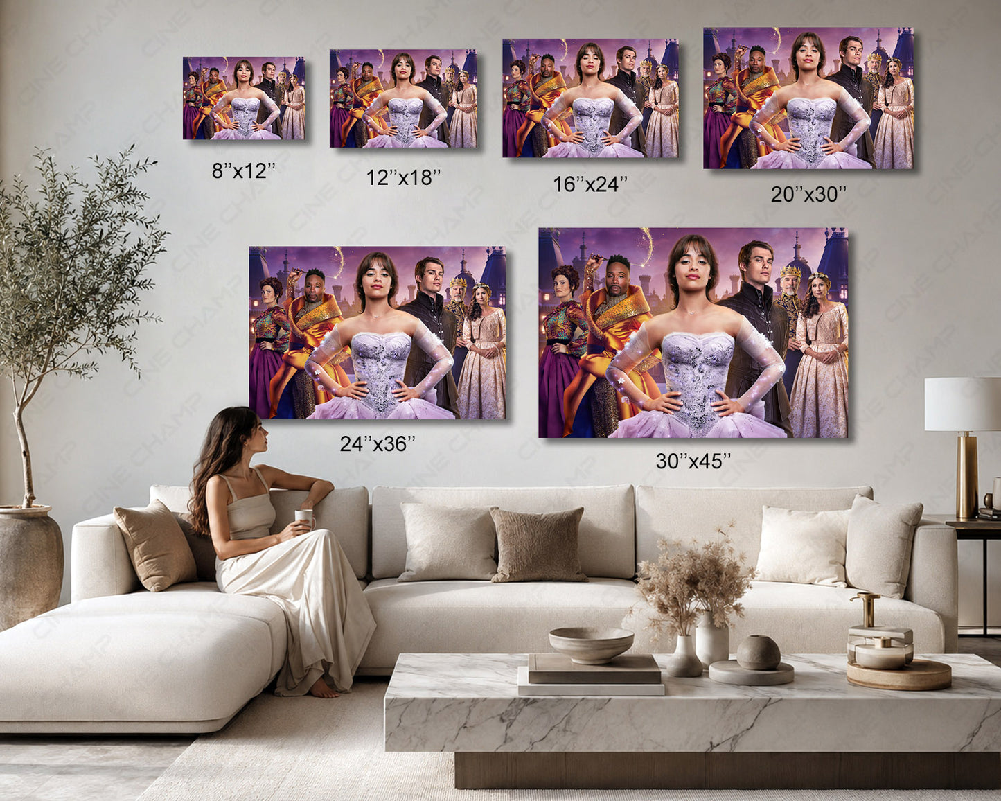 Cinderella Canvas Print