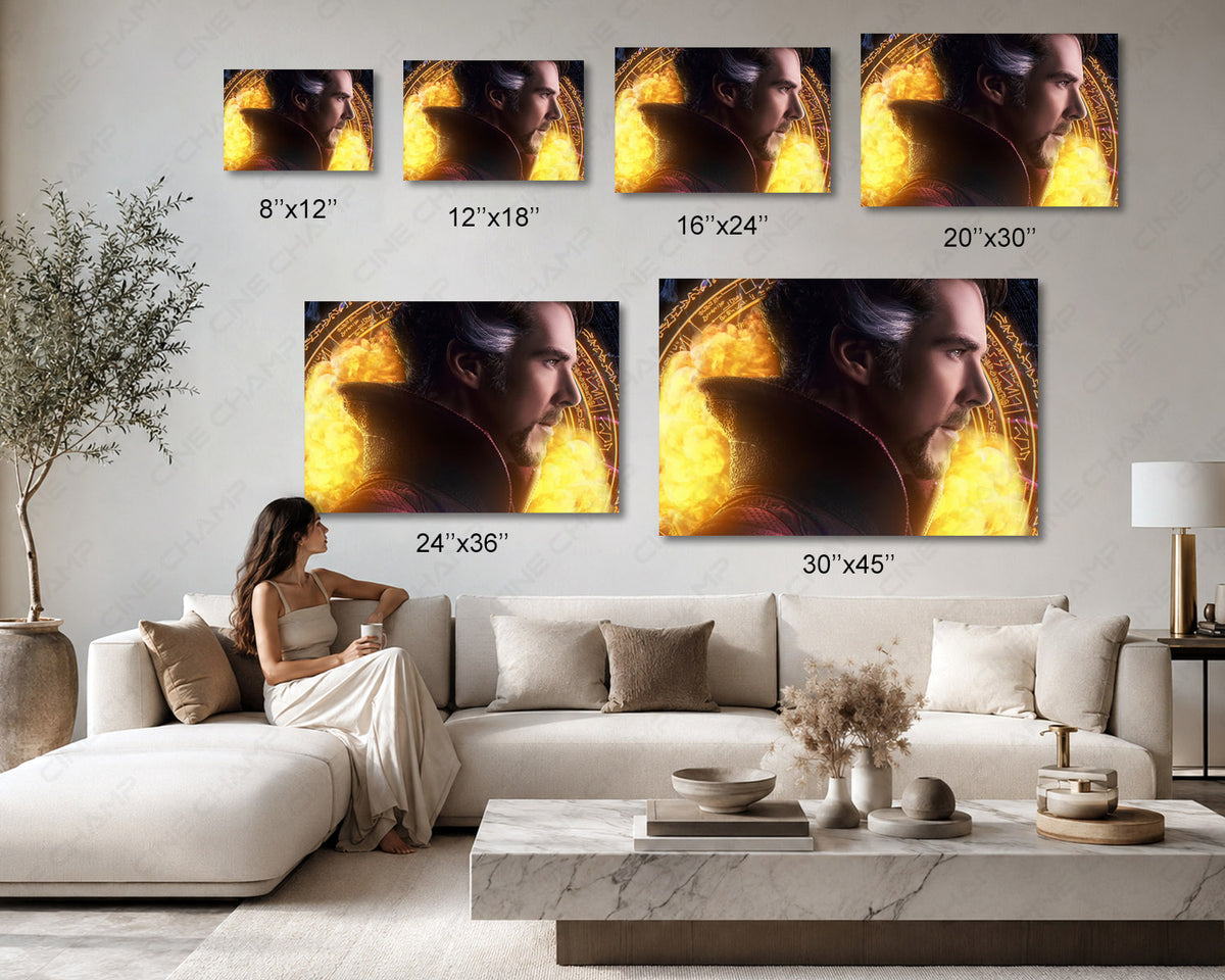 Doctor Strange in The Multiverse of Madness Infinite Realities Canvas Print