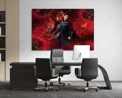 Doctor Strange in The Multiverse of Madness Mystic Dimension Canvas Wall Art