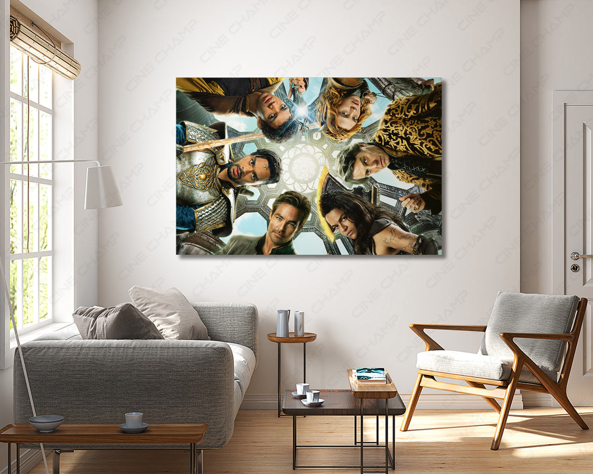 Dungeons and Dragons Honour Among Thieves Canvas Movie Wall Art