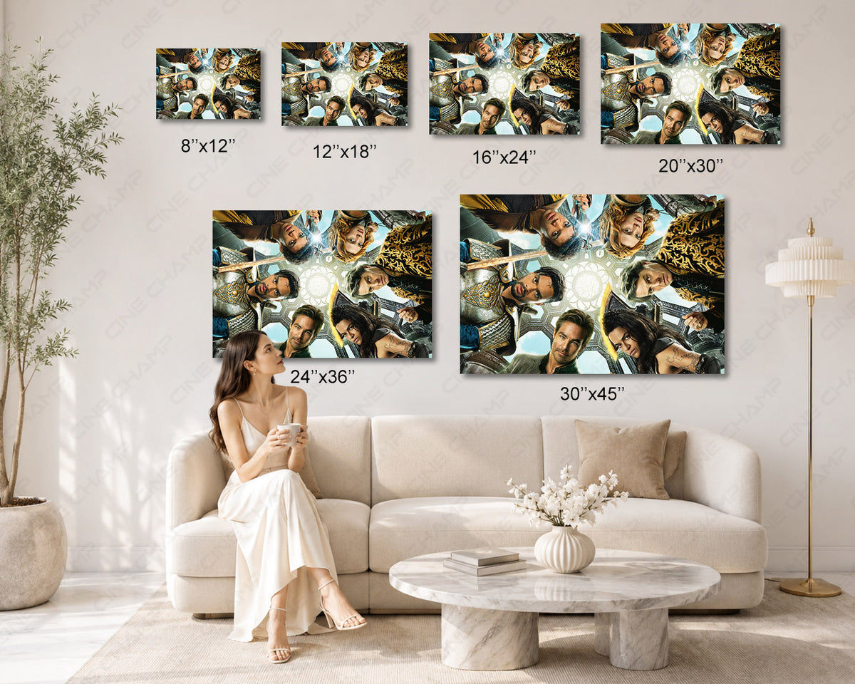 Dungeons and Dragons Honour Among Thieves Canvas Movie Wall Art