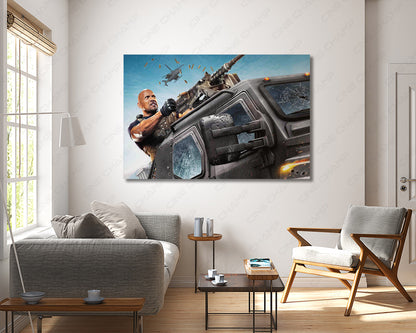 Fate of the Furious Fast and Furious canvas print