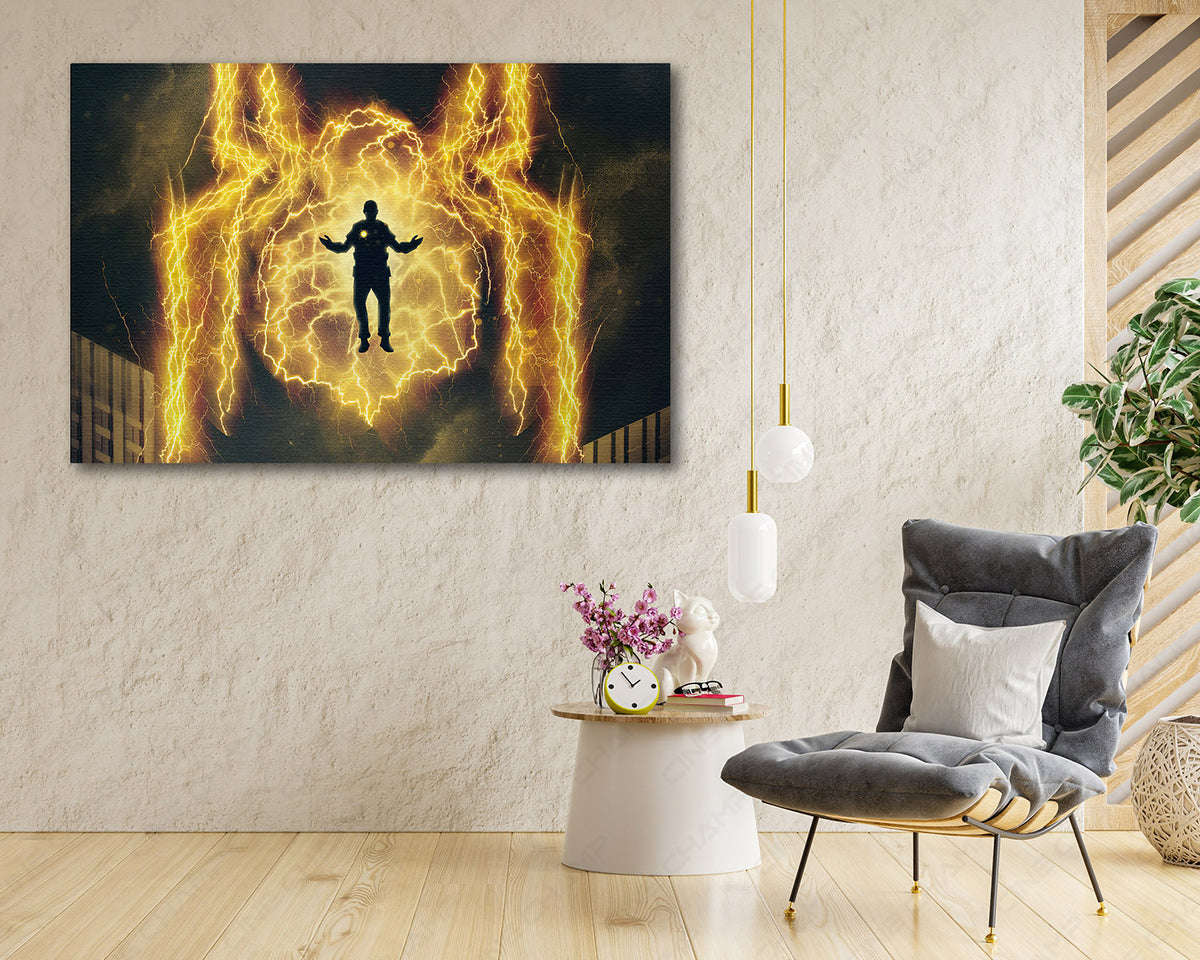 Electro Canvas Wall Art Marvel Spider-Man Villain Decor