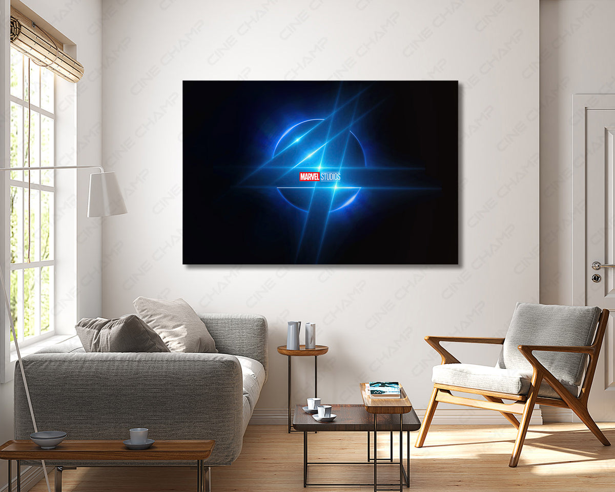 The Fantastic Four Marvel Canvas Superhero Wall Art