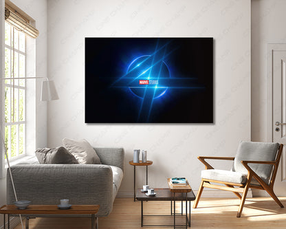 The Fantastic Four Marvel Canvas Superhero Wall Art