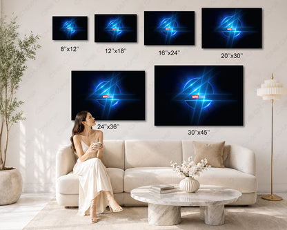 The Fantastic Four Marvel Canvas Superhero Wall Art