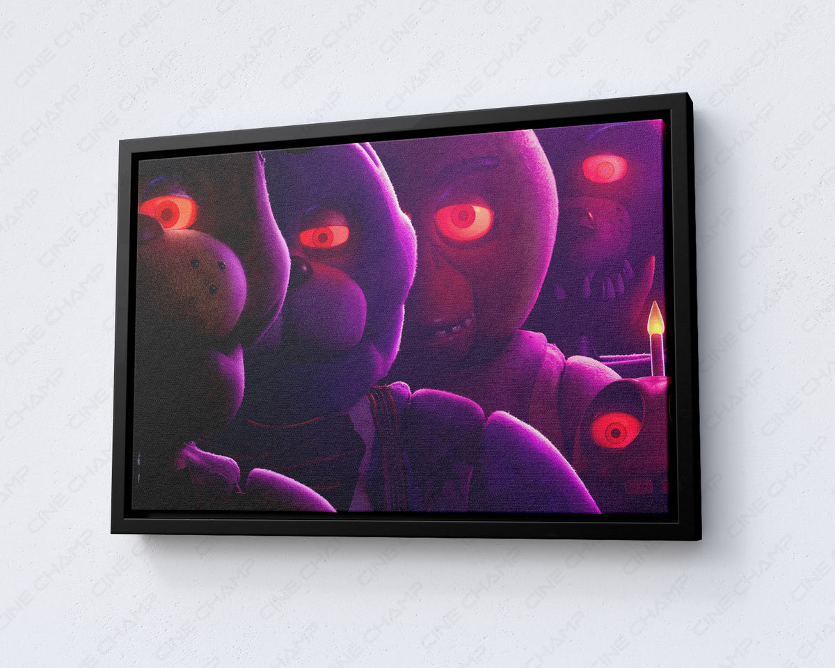 Five Nights at Freddy's Horror Canvas FNAF Wall Art