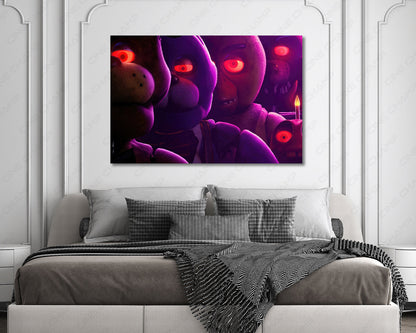 Five Nights at Freddy's Horror Canvas FNAF Wall Art
