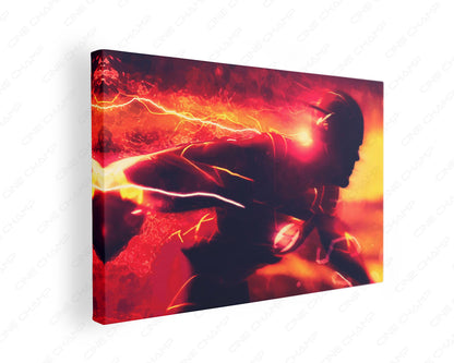 The Flash Canvas Wall Art DC Superhero Movie Decor