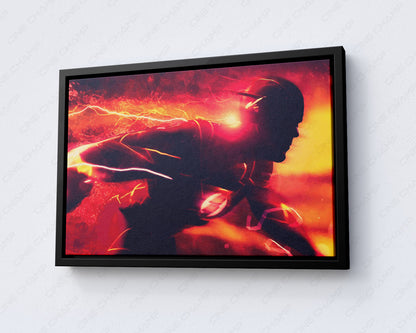 The Flash Canvas Wall Art DC Superhero Movie Decor