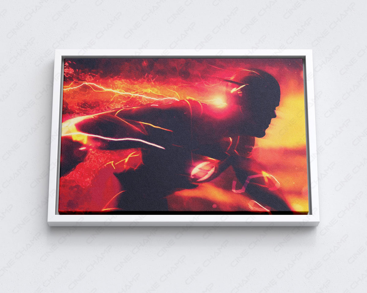 The Flash Canvas Wall Art DC Superhero Movie Decor