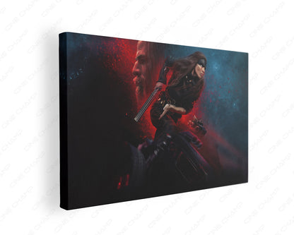 Furiosa: A Mad Max Saga Canvas Wall Art Post-Apocalyptic Movie Poster