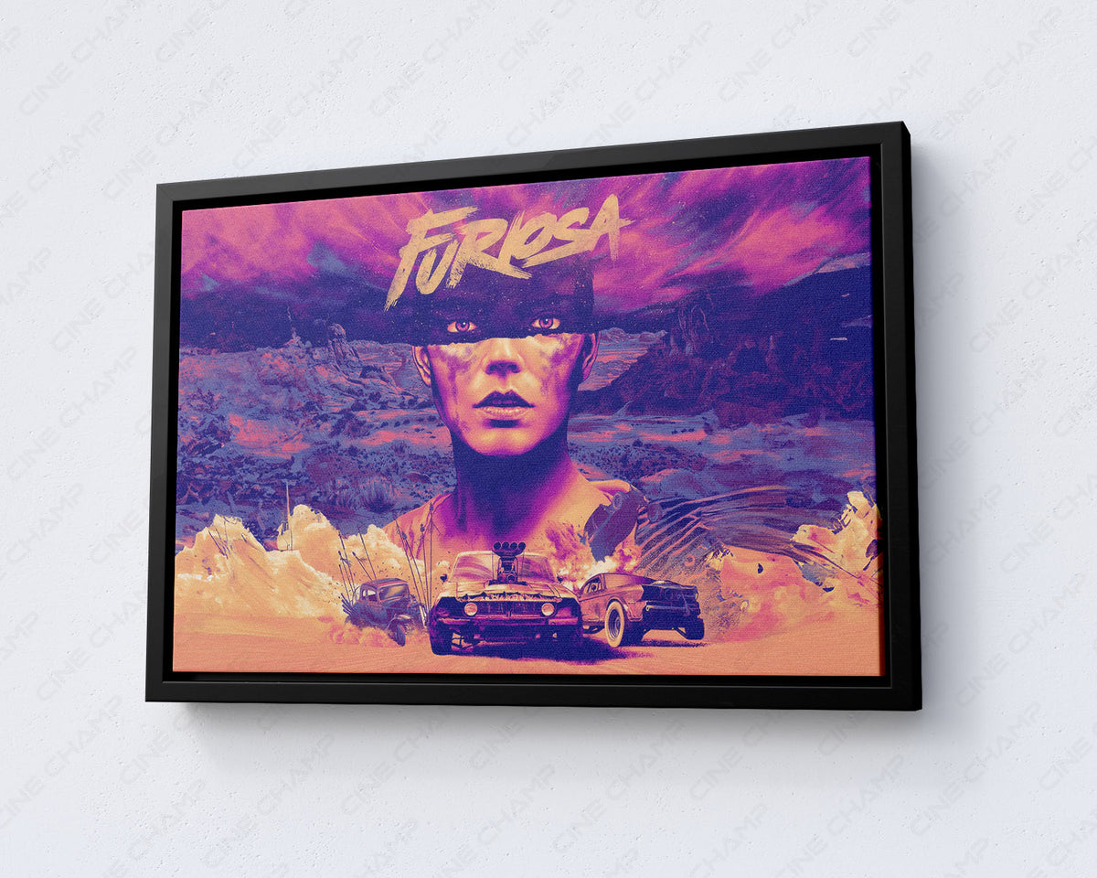 Furiosa A Mad Max Saga Canvas Furiosa Movie Wall Art