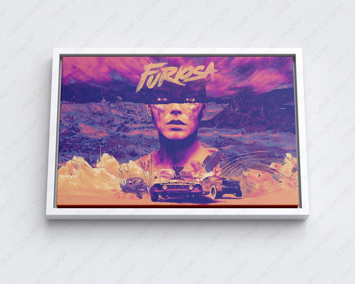 Furiosa A Mad Max Saga Canvas Furiosa Movie Wall Art