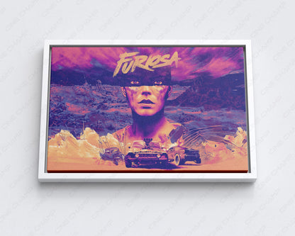 Furiosa A Mad Max Saga Canvas Furiosa Movie Wall Art