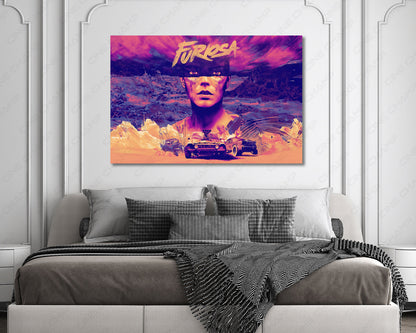 Furiosa A Mad Max Saga Canvas Furiosa Movie Wall Art