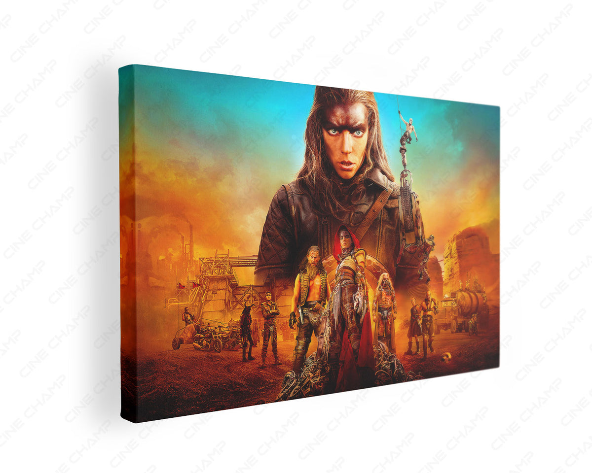 Furiosa: A Mad Max Saga Canvas Epic Mad Max Wall Art