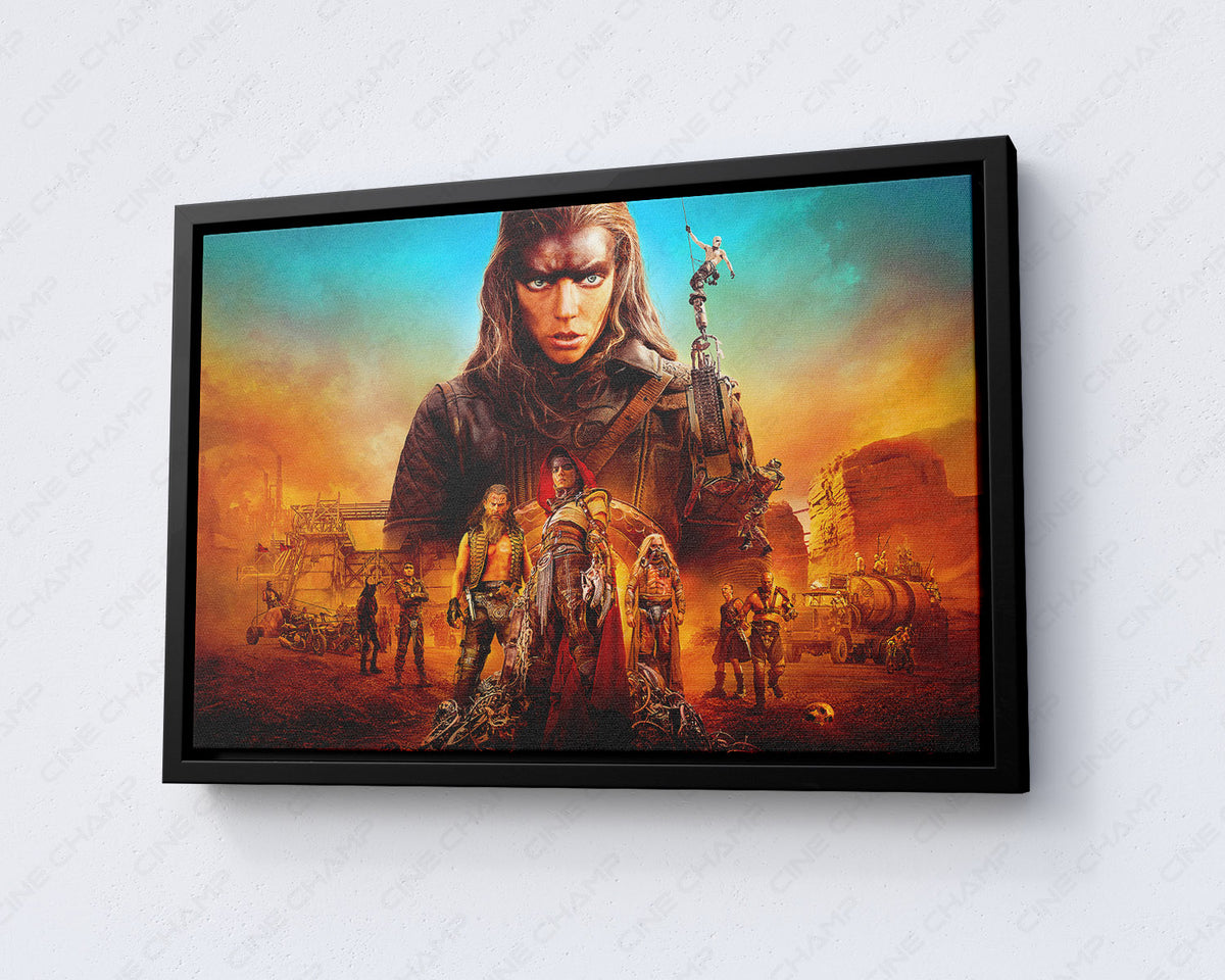 Furiosa: A Mad Max Saga Canvas Epic Mad Max Wall Art