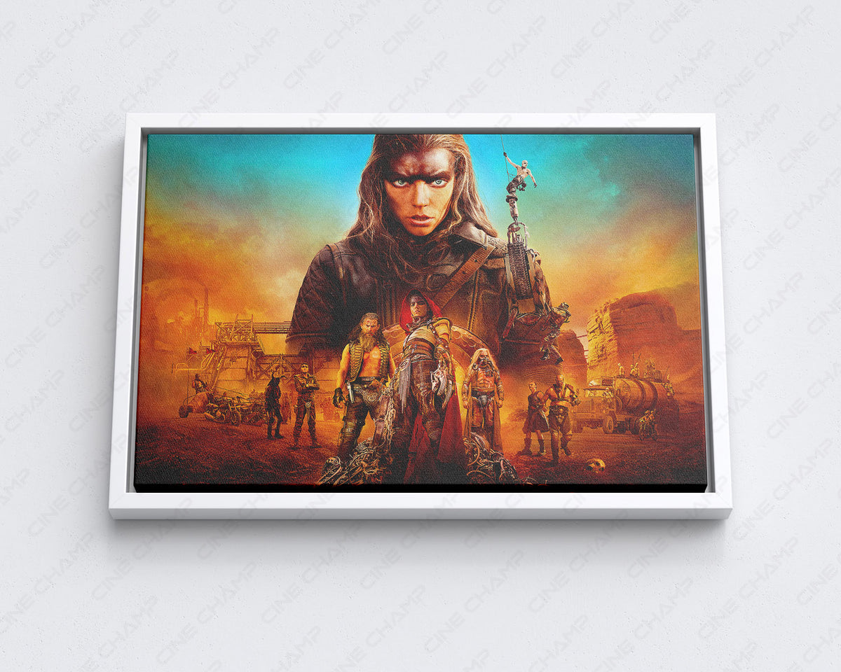 Furiosa: A Mad Max Saga Canvas Epic Mad Max Wall Art
