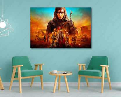 Furiosa: A Mad Max Saga Canvas Epic Mad Max Wall Art